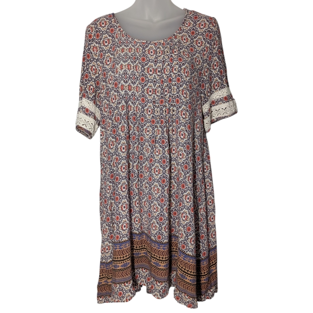 Kori Floral Patterned Tunic Dress